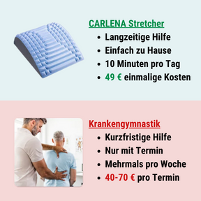 Nacken und Rücken Stretcher inkl. kostenlosem eBook "Schmerzfreier Rücken" im Wert von 19 €